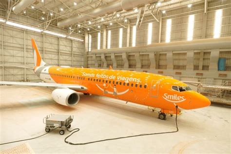 Gol apresenta Boeing nas cores da Smiles Portal Aviação Brasil