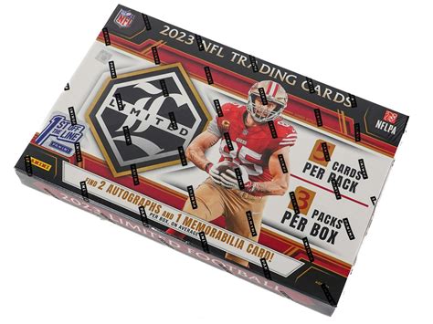 2023 Panini Limited Football 1st Off The Line Fotl Hobby Box Da Card