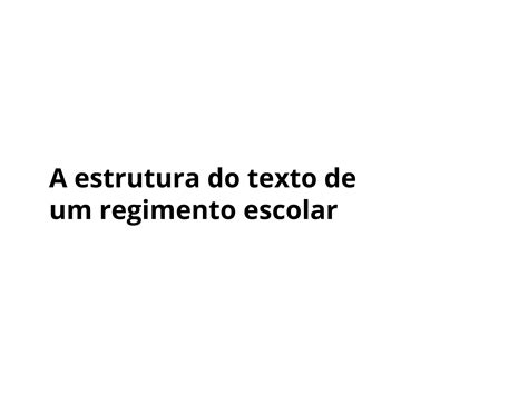 Plano De Aula Ano A Estrutura Composicional Do Texto De Leis E