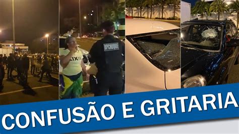 Clima Tenso Bolsonaristas Quebram Carros E Tentam Invadir Sede Da