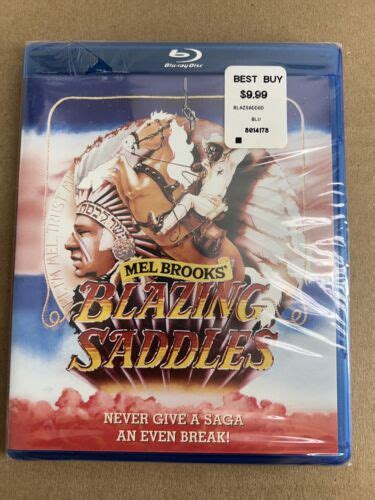 Blazing Saddles Blu Ray Sealed Mel Brooks Gene Wilder