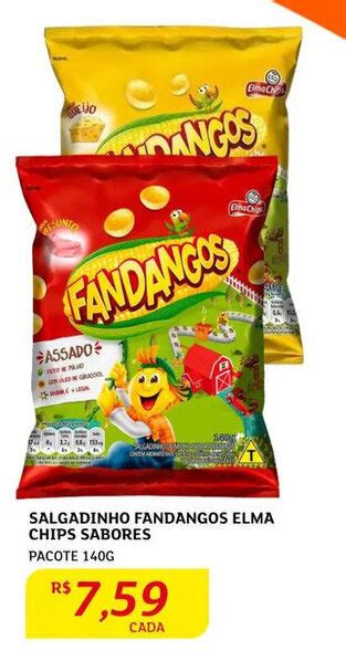 Salgadinho Fandangos Elma Chips Sabores G Oferta Na Assa Atacadista