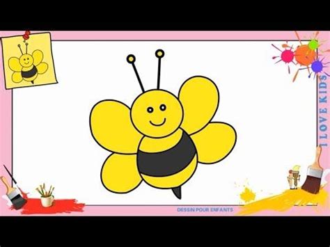 Dessin Abeille Facile Comment Dessiner Une Abeille Facilement Etape