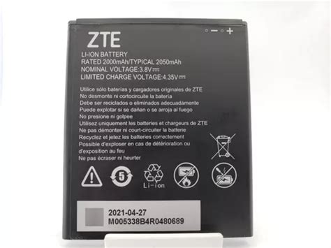 Bateria Pila Li T P H Zte Blade A Lite Original Meses Sin