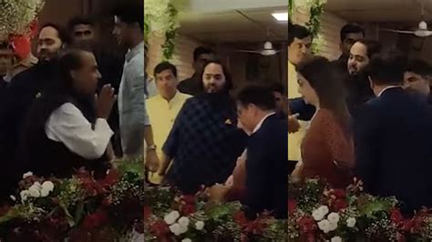 Mukesh Ambani Nita Ambani Visit Maharashtra CM Eknath Shinde S