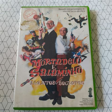 Dvd Original Mortadelo E Salaminho Agentes Quase Secretos Shopee Brasil