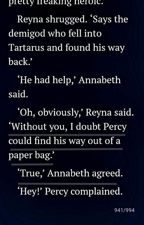 luv reyna | Percy jackson quotes, Percy jackson books, Percy jackson characters