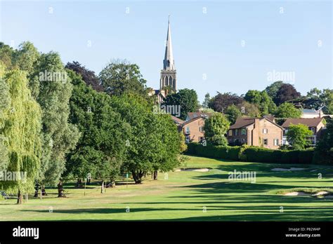 St Marys Church From Wimbledon Park Golf Club Wimbledon London