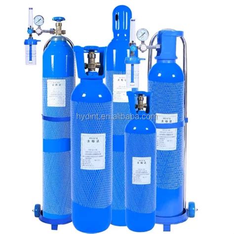 10 Liters Oxygen Gas Cylinder Medical Oxygen Tanks Sizes With Factory