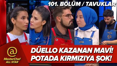 Masterchef All Star Takim Oyunu D Ello Mav Kazandi Potada Ok