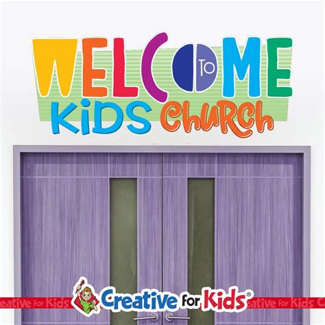 Sunday School Decal Welcome to Kids Church Sunday School - Etsy