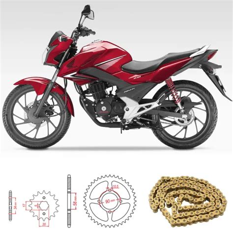 Honda Cb F Glr Gold Heavy Duty Chain And Sprocket Kit