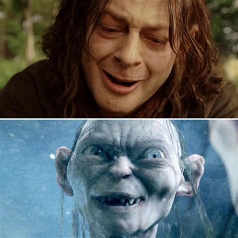 Smeagol Before And After