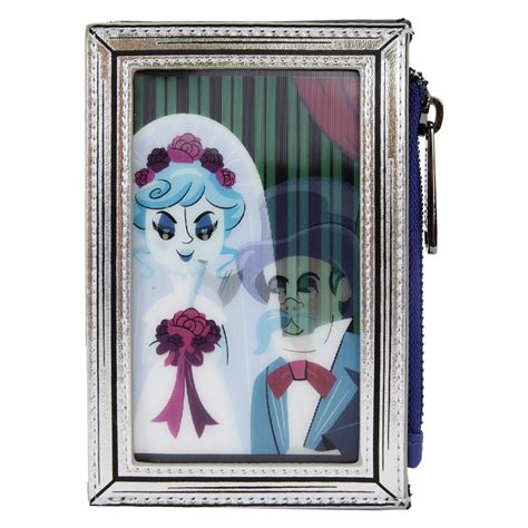 Porte Cartes Lenticulaire Haunted Mansion Portrait The Black Widow