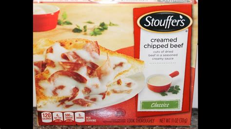 Stouffer’s Creamed Chipped Beef Review Youtube