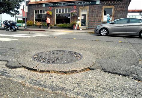 Port Angeles Votes For Sales Tax To Fund Road Repairs Peninsula Daily