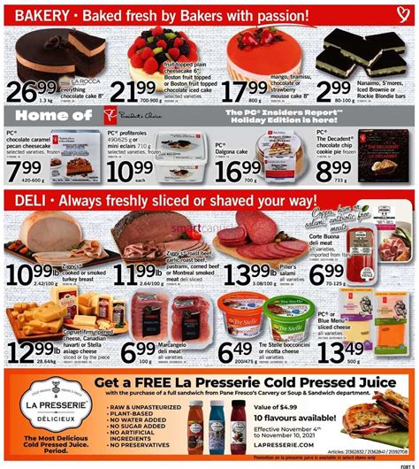 Fortinos Flyer November 4 to 10