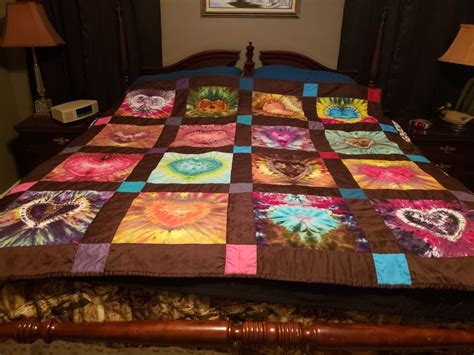 Tie Dye Quilt Tie Dye Dye Quilts