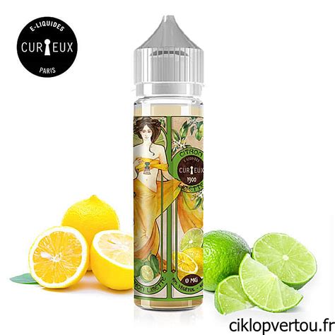 Citron Limette E Liquide Ml Curieux Ed Ciklopvertou Fr