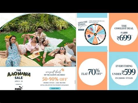 Ajio Mania Sale Ajio Latest Offers Ajio April 2022 Offer Ajio Buy