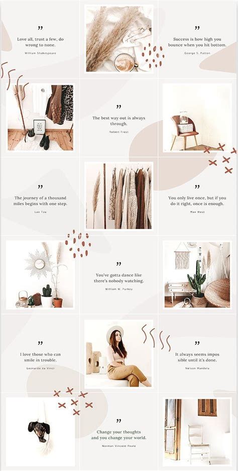Canva Instagram Grid Template Ffopme