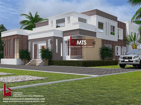 Bedroom Duplex Rf D Nigerian Building Designs