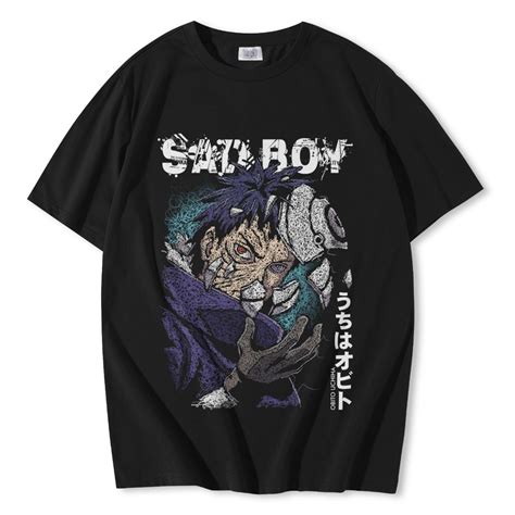 Tshirt Obito Sad Boy Scribble Art Bundling Pack Anime Manga Naruto