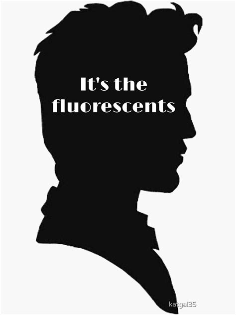 It S The Fluorescents Twilight Sticker For Sale By Katgal35 Redbubble