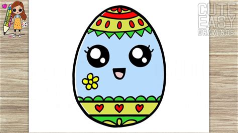 How To Draw Easter Eggs Really Easy Drawing Tutorial