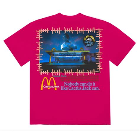 Cactus Jack X Mcdo T Shirt Action Figure Ii