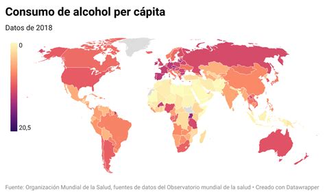 Estos Son Los 10 Países Del Mundo En Los Que Se Consume Más Alcohol