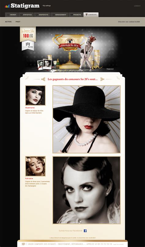 Facebook App - Casino Barrière on Behance