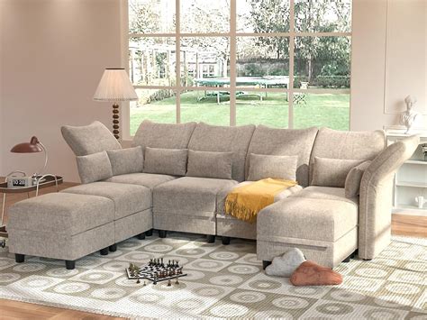 Looking for Ultimate Relaxation? These 8 Best U-shaped Sectional Sofas ...