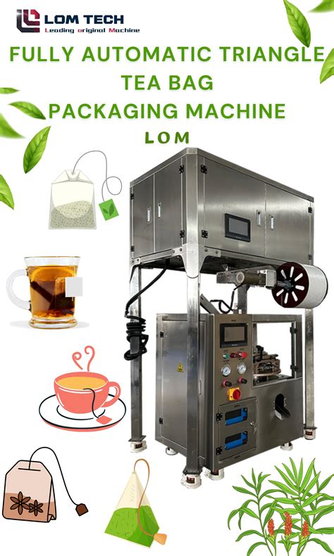 Automatic Silk Mesh Triangle Tea Bag Package Machine Inner And Outer