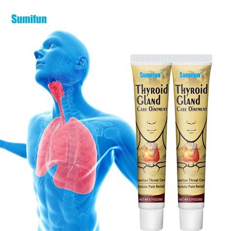 1Pc Thyroid Nodule Elimination Ointment Hand Tremor Palpitation