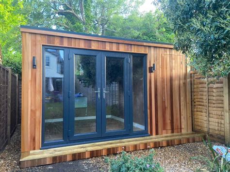 Garden Rooms With Shed Storage Modern Garden Rooms Offices