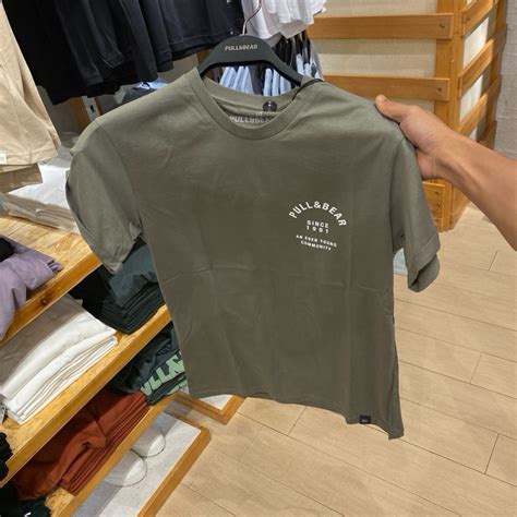 Jual Jastip Tshirt Logo Pull Bear Man Shopee Indonesia