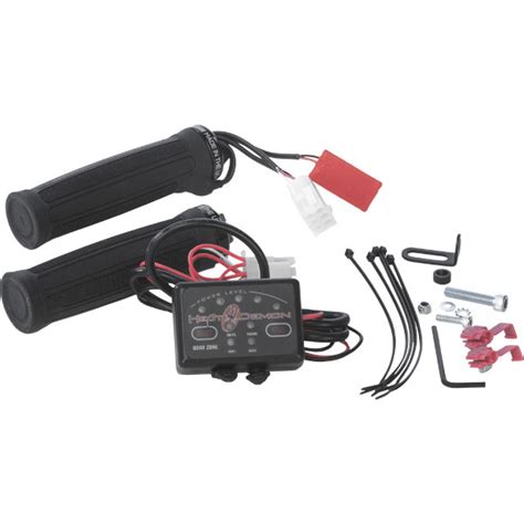 Heat Demon Clamp On Heated Grip Kit With Quad Zone Control