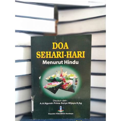 Jual Buku Agama Doa Sehari Hari Menurut Hindu Shopee Indonesia