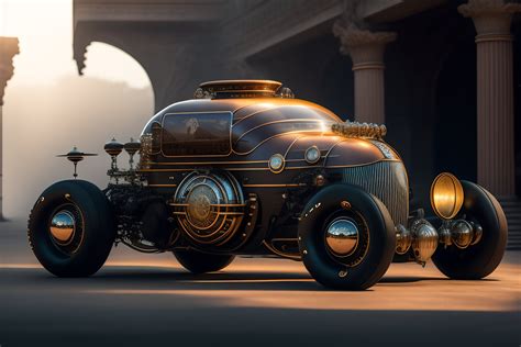 Steampunk Automobile