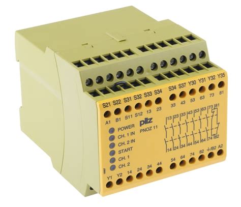 774080 Pilz Pilz PNOZ X PNOZ 11 Emergency Stop Safety Relay 24V Ac