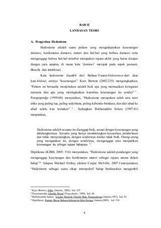 MAKALAH BAHASA INDONESIA HEDONISME DI LINGKUNGAN STBA PIA BAB 2 PDF