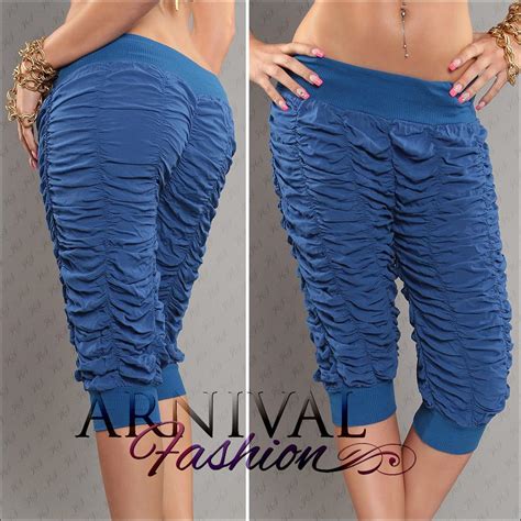 New Sexy Designer Crop Pants Ladies 3 4 Capri Hot Pants Womens Short