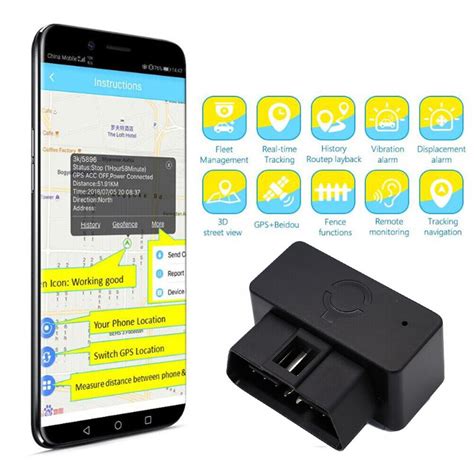 Obd Gps Tracker Real Time Vehicle Tracking Device Gsm Gprs Car Vehicle