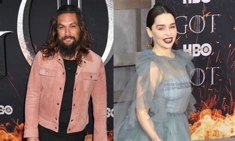 Jason Momoa Habla Sobre Los Aneurismas De Emilia Clarke Hemos Tenido