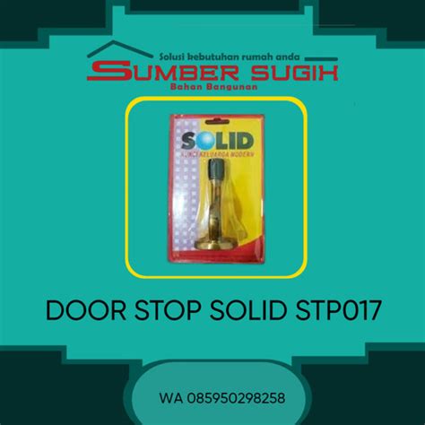 Jual SOLID DOOR STOP STP 017 STOPER STOPPER PENAHAN PINTU GANTUNGAN