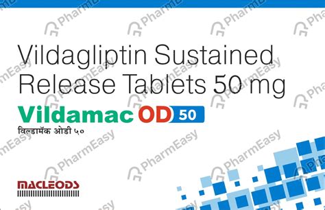 Vildamac Od Mg Tablet Uses Side Effects Price Dosage