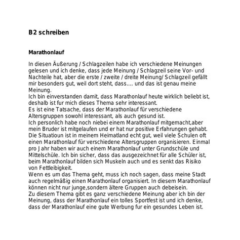 Telc B2 Brief Schreiben Beispiel PDF Einfaches Schreiben Einfaches Lesen