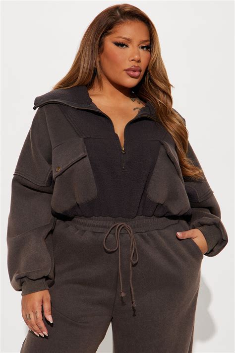 My Turn Jumpsuit - Charcoal | Fashion Nova
