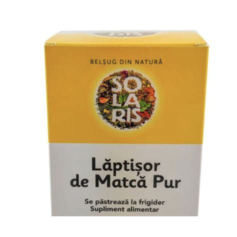 Laptisor De Matca Pur G Solaris Minuneanaturii Ro